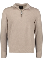 Halfzip Cotton W Elbow Patch