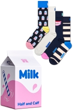 4-pack Milk Carton Socks Gift Set