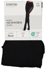 Den 40 Microfiber Tights 2Pack