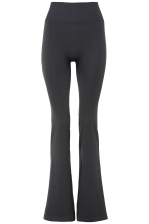 Seamless Flare Tights Dark Grey - Xs