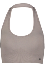 Seamless Halter Neck Sports Bra