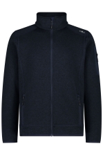 Man Knit Fleece Jacket.