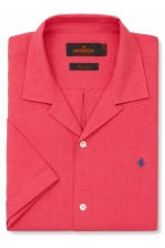 Short Sleeve Linen Shirt-classic Fit