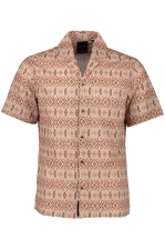 Evidio | Short Sleeve Ikat Shirt