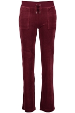 Del Ray Classic Velour Pant Pocket Design