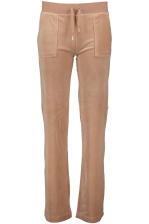 Del Ray Classic Velour Pant Pocket Design Gold Hw