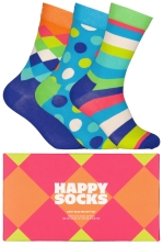 3-pack Light Blue Mix Socks Gift Set