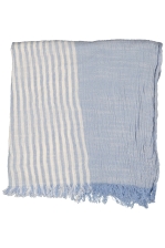 ERMINIO | Scarf with small stripes