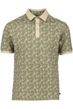 Everane | Short Sleeve Polo With Leaves