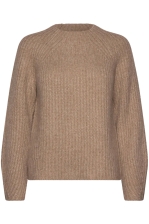 Rwtulip Ls Regular Rib Knit Pullover