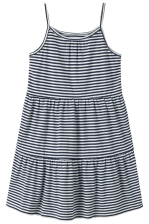 NKFVASITA STRIPE STRAP DRESS