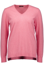 Thea Ladies Inset Sleeve Vee Neck