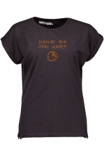 T-shirt Visby Local Planet Charcoal