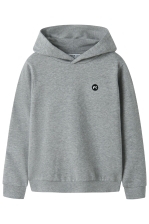 NKMVIMO LS SWEAT W HOOD BRU NOOS