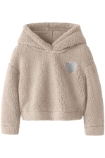 NMFONEA LS TEDDY PULLOVER WH PB