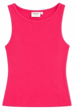 Rib Top Valdermarsvik Raspberry Pink