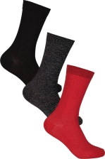 Bomullsstrumpa Dam 3-pack Märta