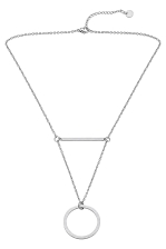 Verona Halsband 80Cm Silver