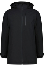 Man Long Jacket Zip Hood