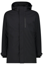 Man Parka Snaps Hood