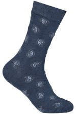 Mönstrad Strumpa Av Bambu