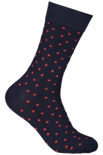 Mönstrad Strumpa Av Bambu