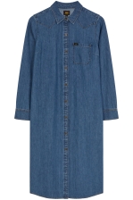 Patch Pocket Midi Dress