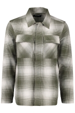 Ombre Check Overshirt