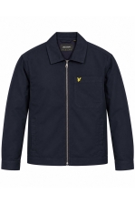 Enzyme Wash Zip Through Overshirt