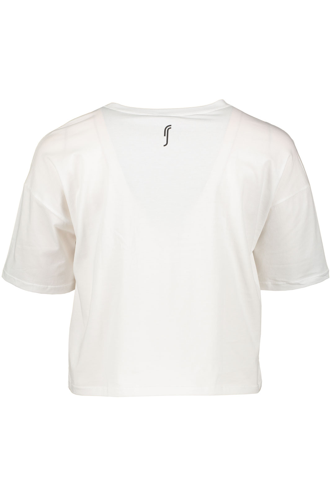 Womens Crop Oversized Tee