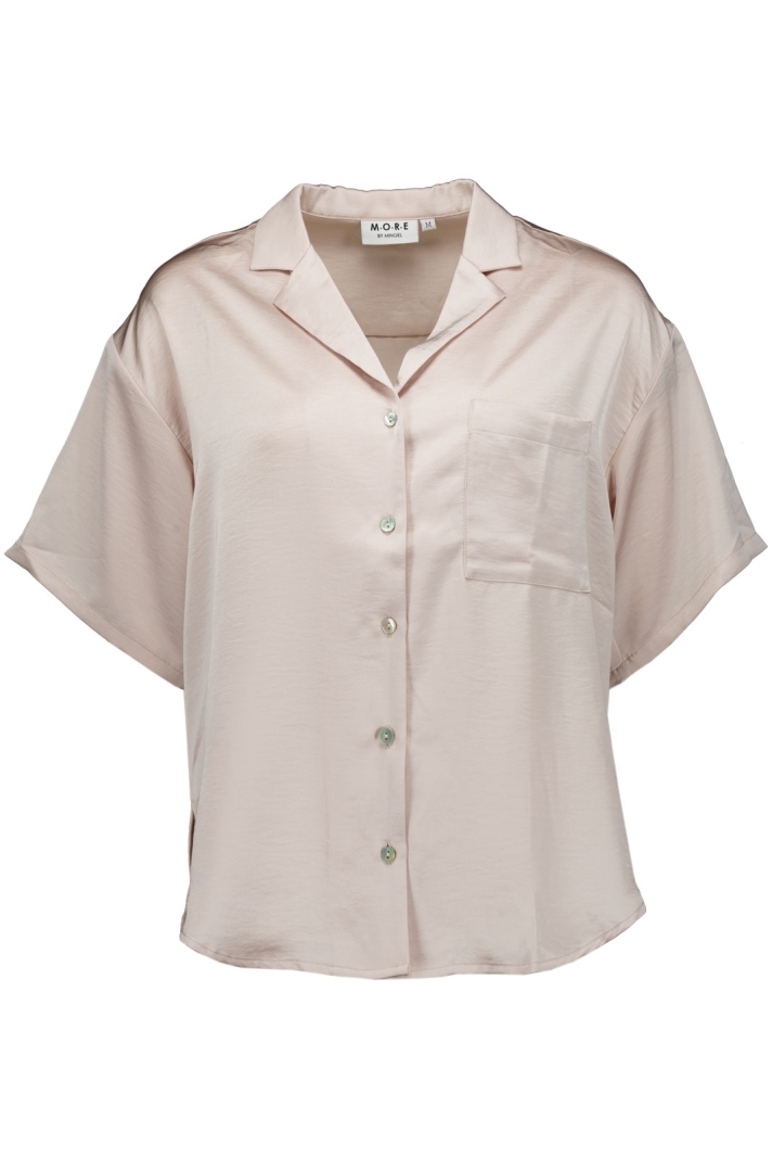 Satin  Bloluse 1083 Mingel