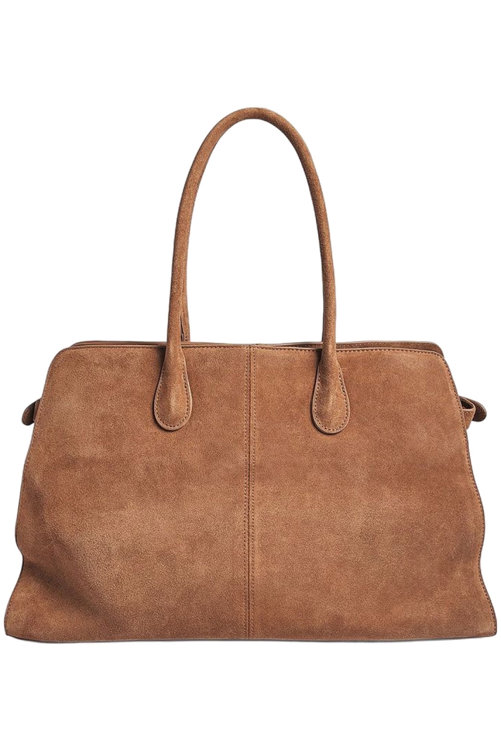 Big Suede Tote Bag