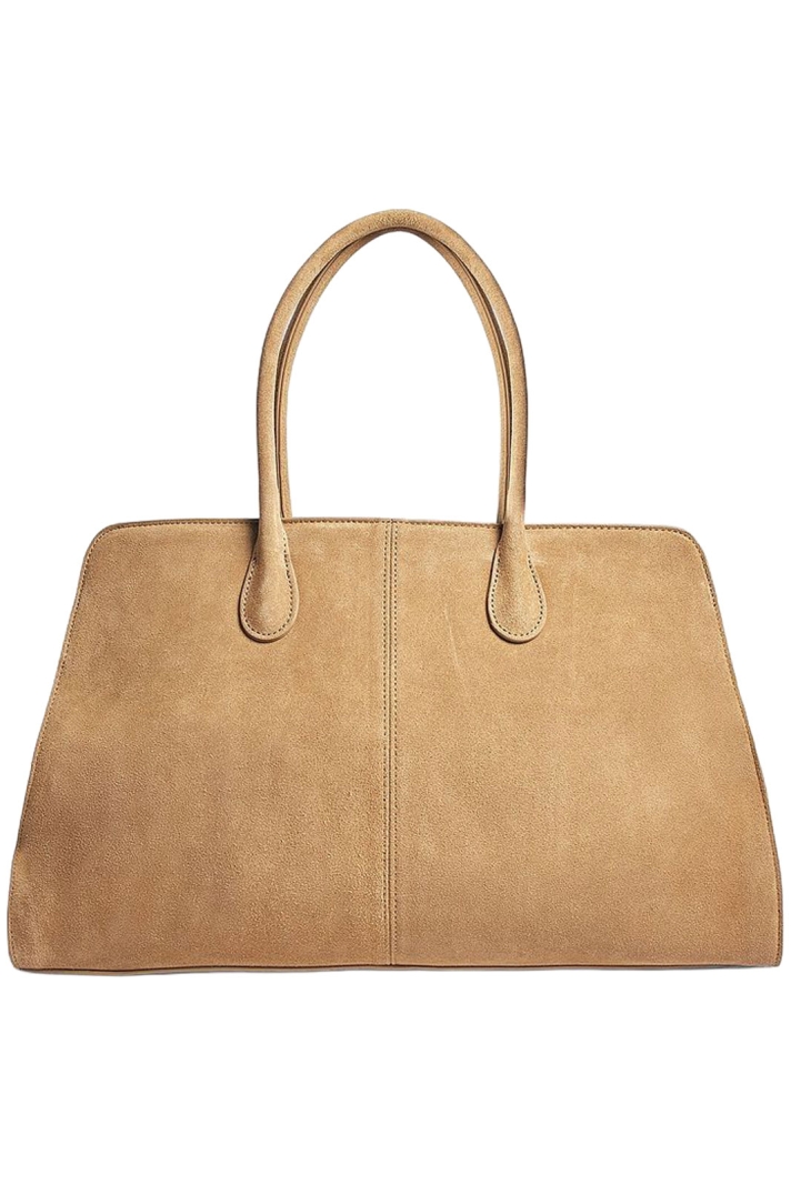 Big Suede Tote Bag