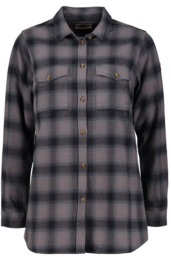 Övik Twill Shirt Ls W