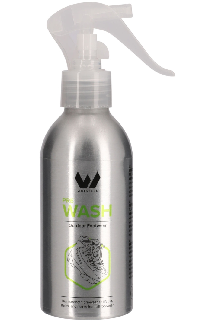 Pre Wash for outdoor footwear