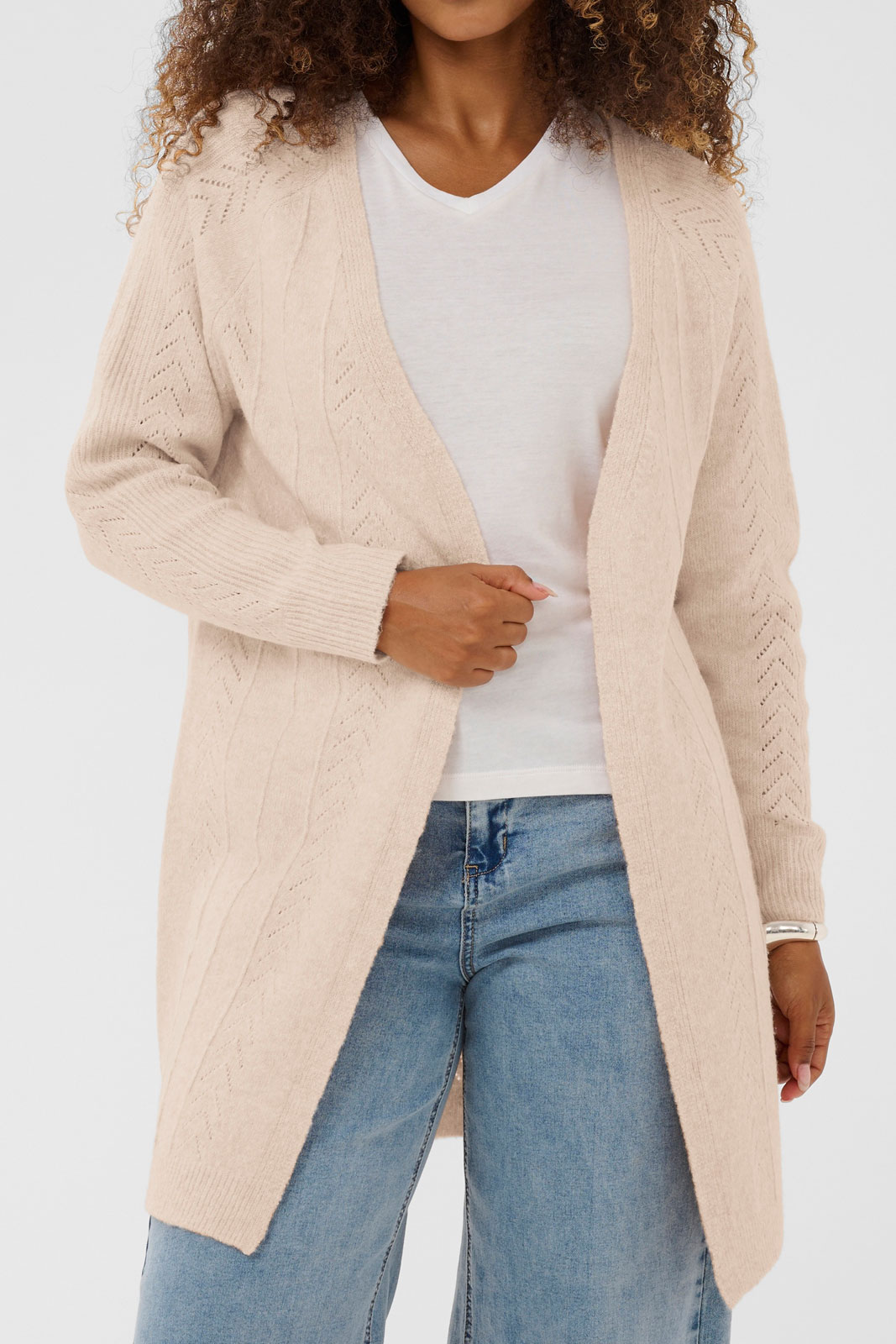 Crholiday Long Knit Cardigan