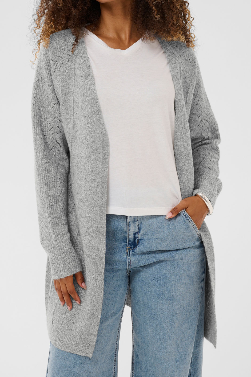 Crholiday Long Knit Cardigan
