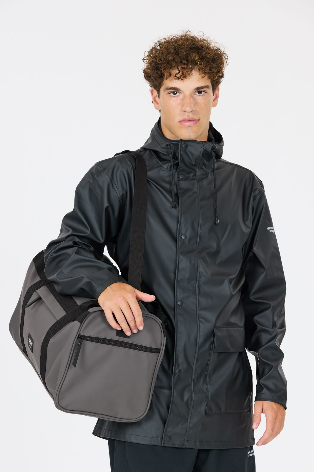 Bronze 40L PU Duffel Bag