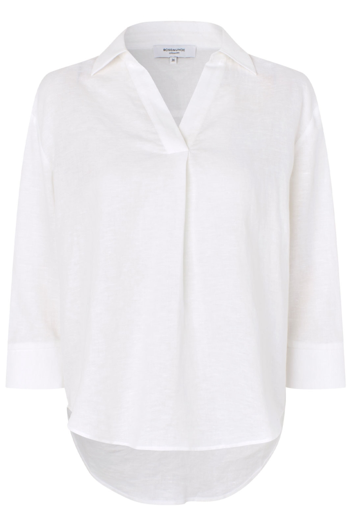 Rwesther Linen 3-4 Sleeve Shirt