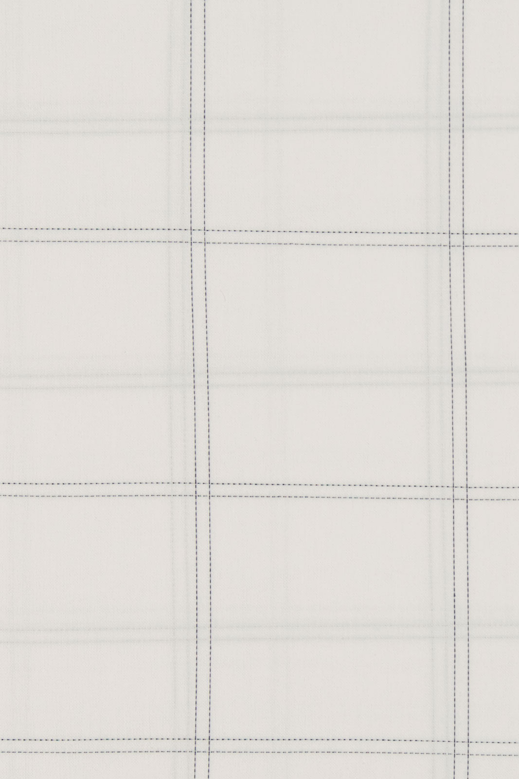 White/dk Blue Checked Lyocell/cotton Set