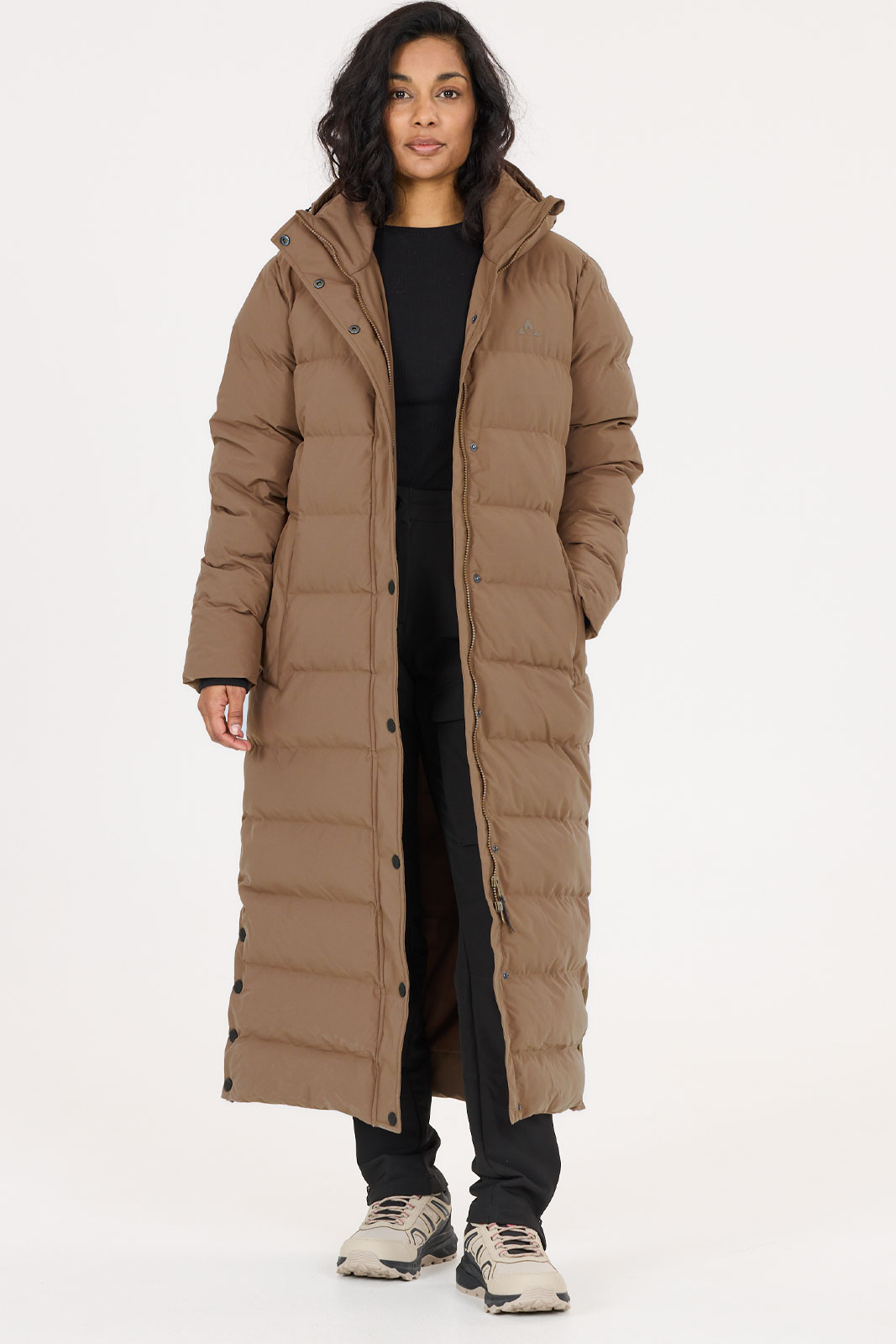 Joan W Long Puffer Jacket.