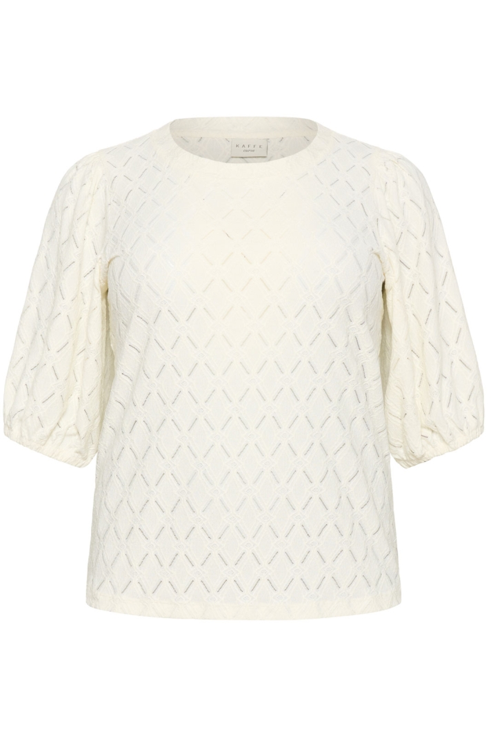 Kctina Short Sl Lace Blouse