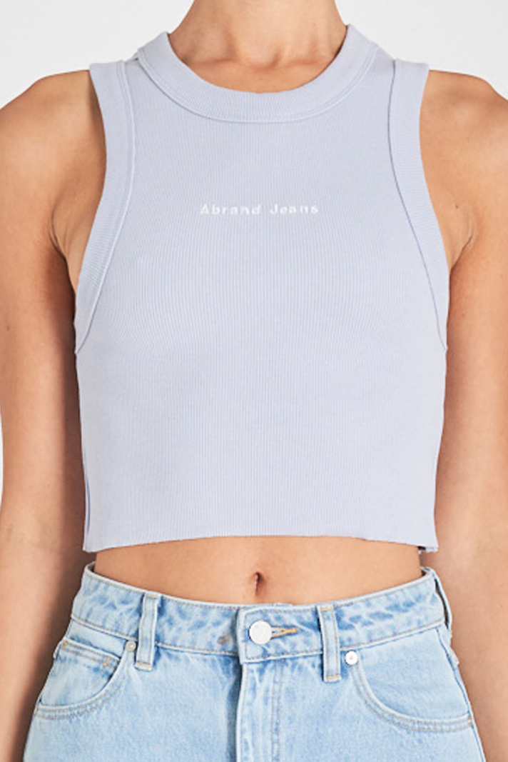 A Heather Singlet Faded Fluro.