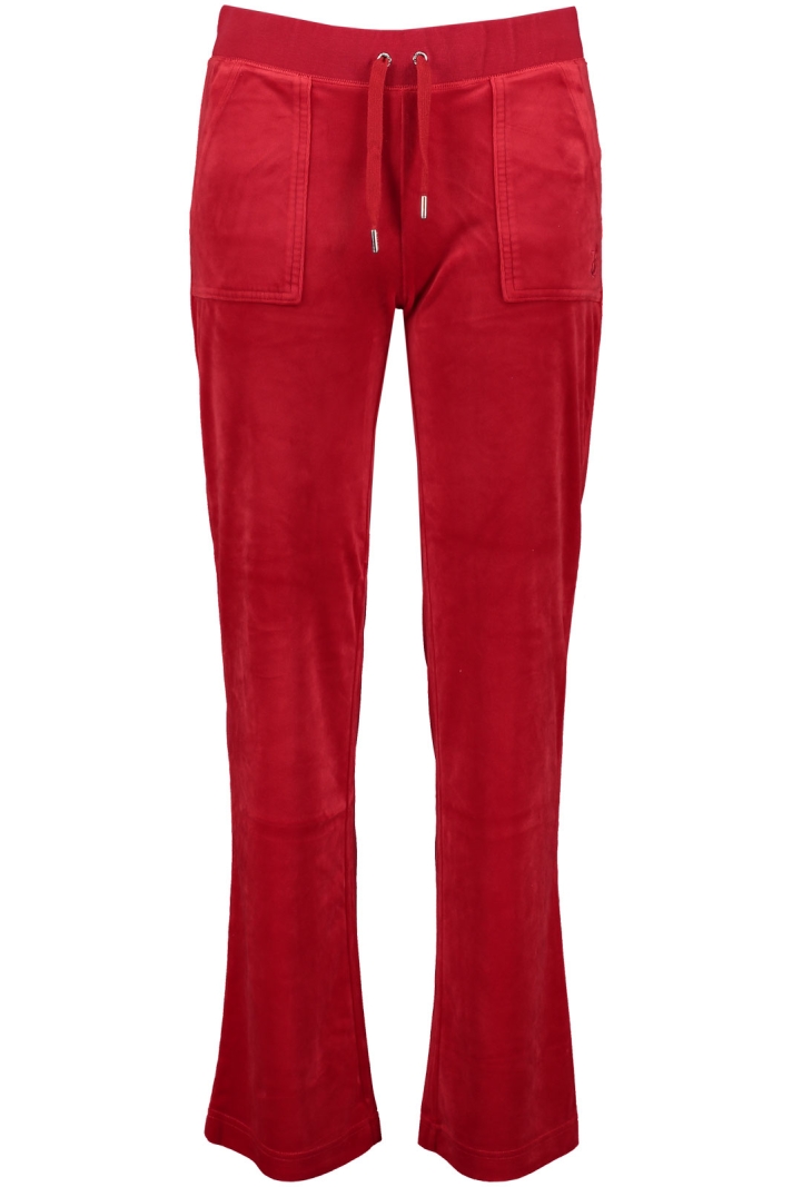 Del Ray Classic Velour Pant Pocket Design