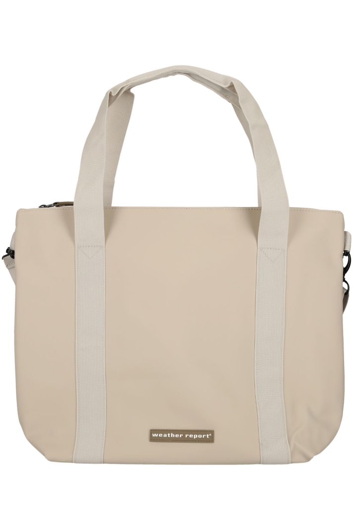 Bronze PU Tote Bag