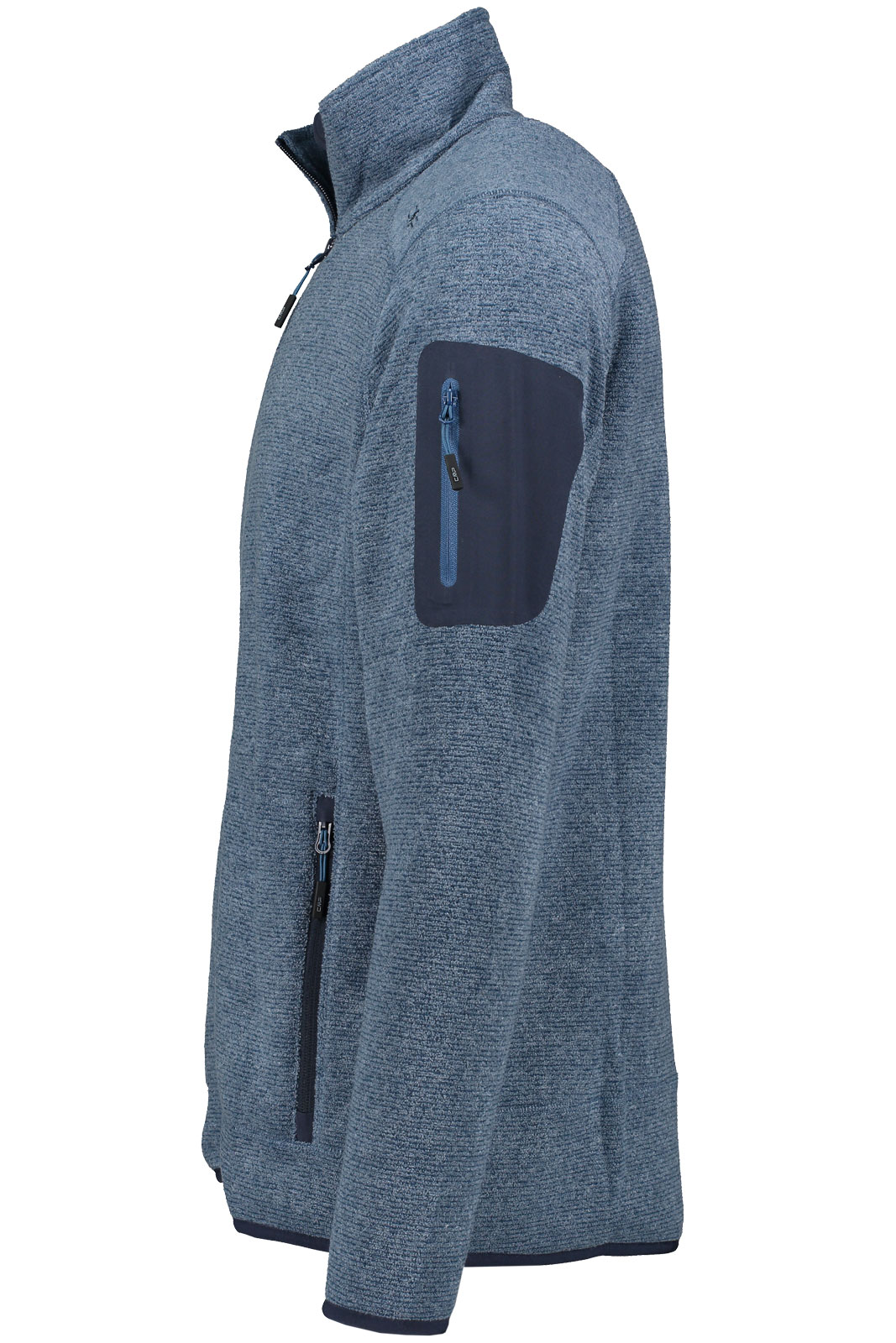 Man Knit Fleece Jacket.