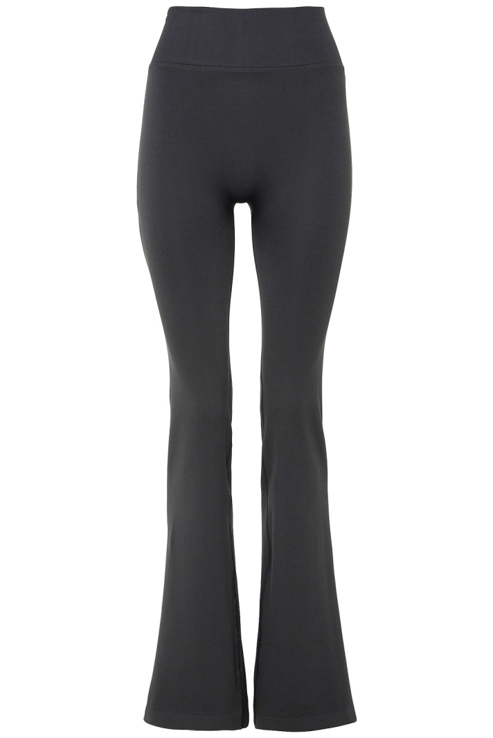 Seamless Flare Tights Dark Grey - Xs