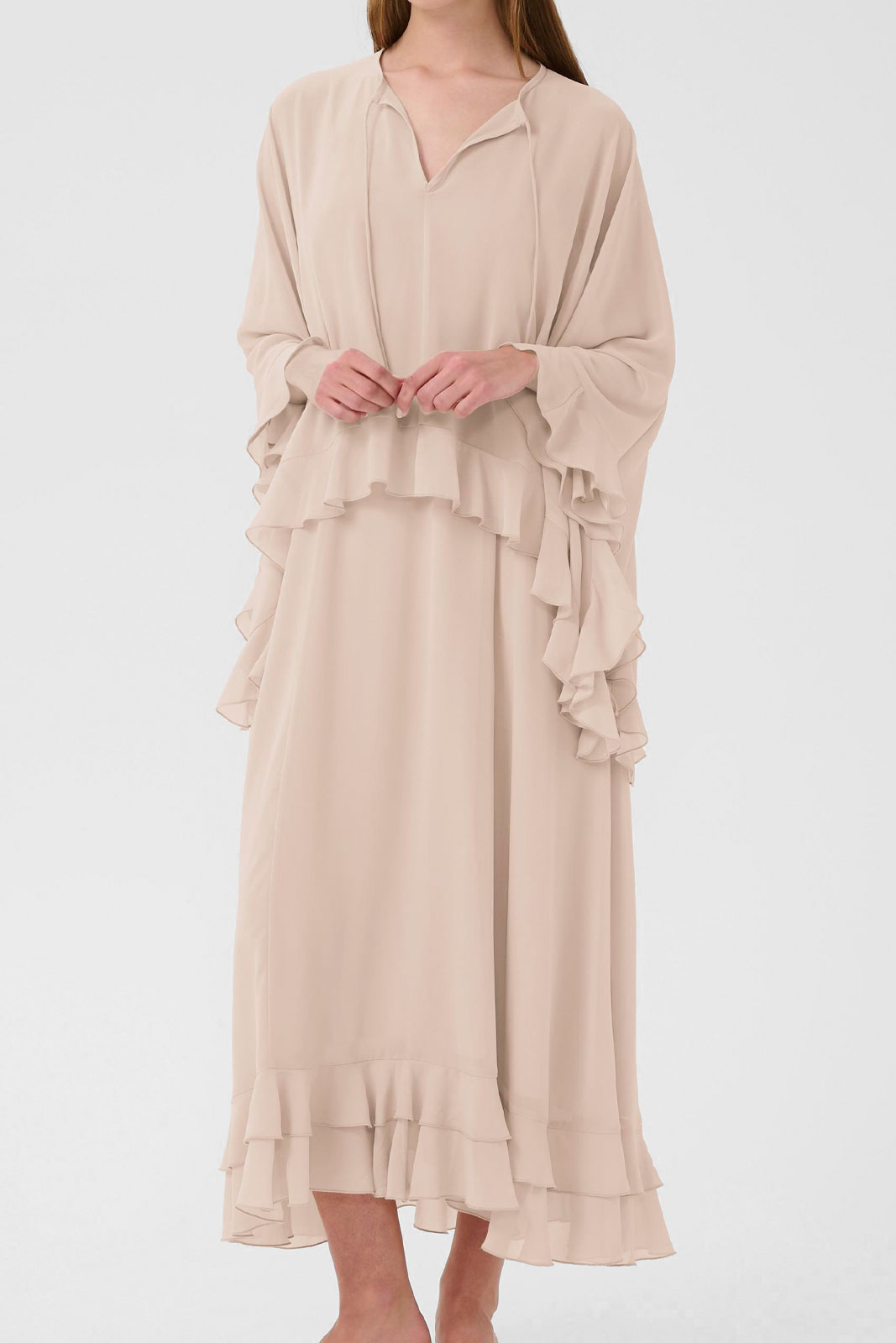 Adelyniw Dress W Cape