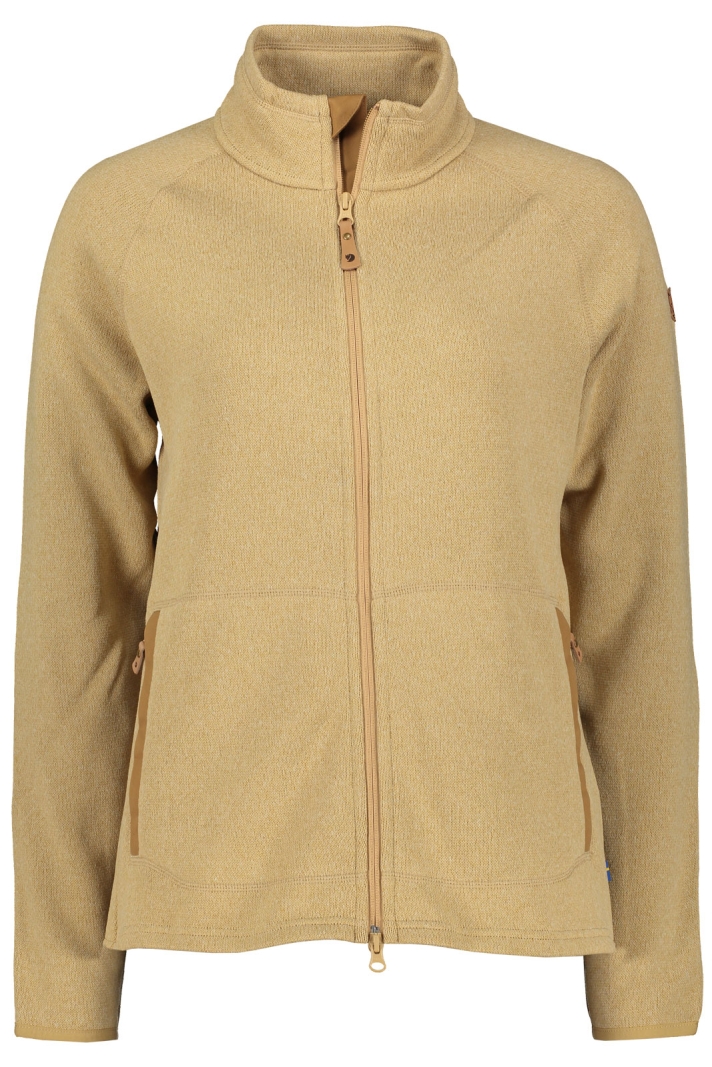 Övik Fleece Zip Sweater W
