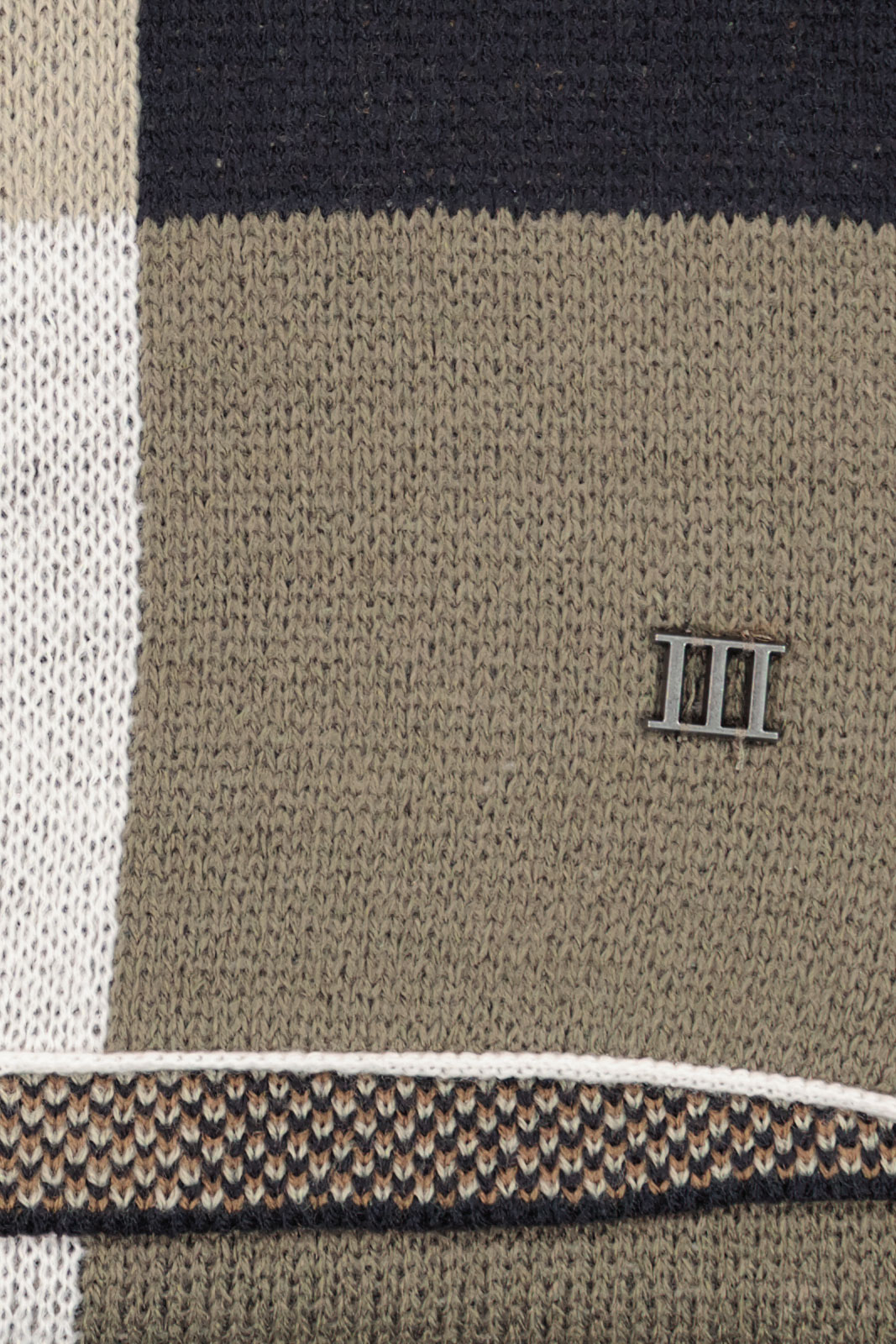 Franko | Knitted Block Scarf